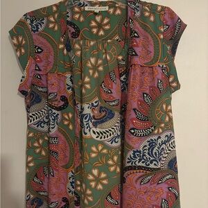 Daniel Rainn Floral Print Blouse